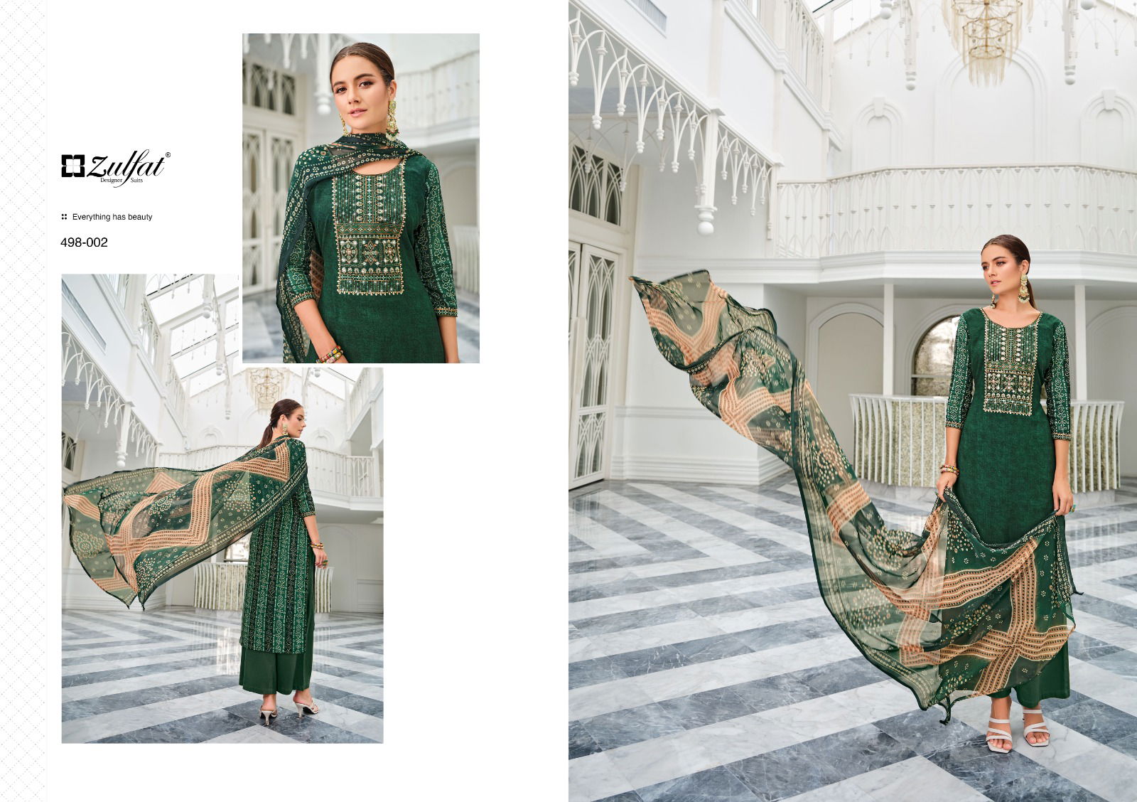 Jashn By Zulfat 001-010 Designer Dress Material Catalog
